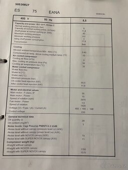 Kompresor Garden Denver ES75-8,5 EANA - 14