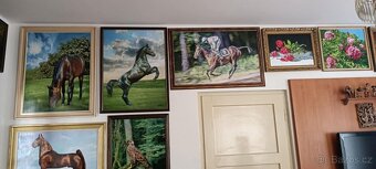 Broskve-olejomalba-ručně malované realistické obrazy - 14