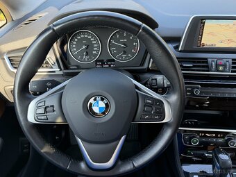 BMW 218D 110kW - B47, AT 8° LUXURY - KŮŽE LED NAVI / 1.Maj / - 14