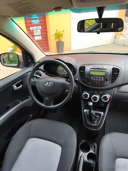 Hyundai I10 1.1i 48kw,poctivých 158tkm, s klimou, po servisu - 14