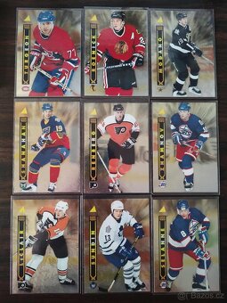 Predám hokejové kartičky z 90 rokov (UD,Top.,metal, pacific. - 14