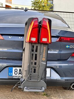 Nosič na tažné na 2 elektrokola s led dynamickými světly - 14