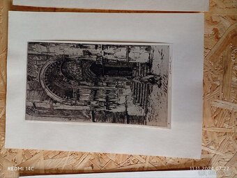 Litografie-praha motiv - 14