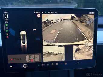 TESLA MODEL 3 SR+ 08/2021 74134KM SOH 92% BÍLÝ INTERIÉR - 14