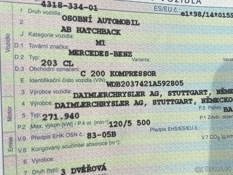 Dîly - Mercedes benz C w203 c200 kompressor 1,8 120kw at - 14