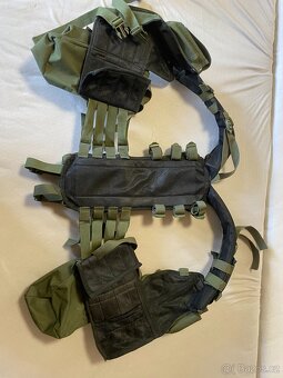 Airsoft AK-74, optika, pistol, vesta, baterie. - 14