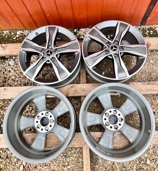 5x112 R17 originál alu disky Mercedes C-Class W205 - 2016 - 14