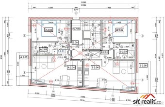 Novostavba byt 2+kk/B, 53m2, garážové stání, Praha 6 Ruzyně, - 14