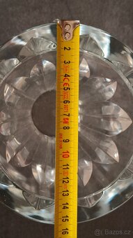 Váza Baccarat France 24cm, váha 4,27kg - 14