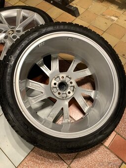 Alu kola Škoda SCALA R18 5X100 ZÁNOVNÍ ZIMNÍ PNEU 205/45 R18 - 14