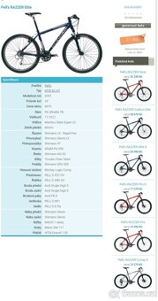 MTB kolo 26" Pells Razzer Elite velikost M - 14