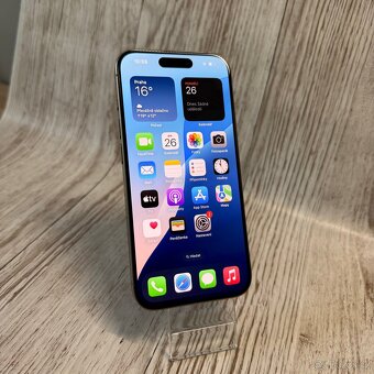 iPhone 15 Pro 256GB, nature, 98% baterie, eSIM (rok záruka) - 14