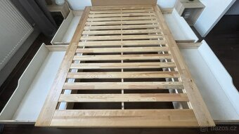 Dvoulůžková postel IKEA MANDAL 140 x 200 cm - 14