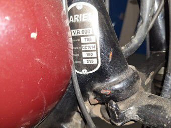 Ariel V.B.600 sidecar 1954 - 14