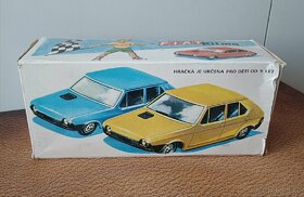 Fiat ritmo s originální krabičkou 1986 ITES stará hračka - 14