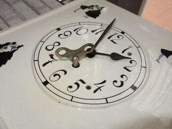 Porcelánové hodiny Kienzle, ROKOKO - 14