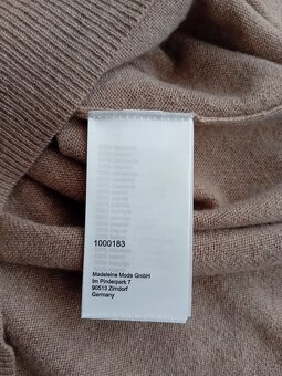 Madeleine dámský svetřík vel. XL 100% kašmír nový - 14