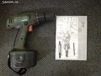 AKU vrtačka/šroubovák DWT ABS-9,6 E - 14