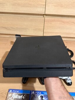 Sony PlayStation 4 Slim 1TB + originál ovládače a PS4 hry - 14