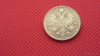 Zlaté mince 10,20,100 koruna Františka Josefa I - 14