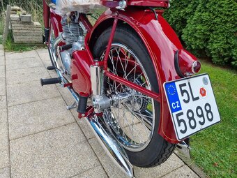 Jawa 250/11 pérák 1954 s TP po kompletní renovaci. - 14