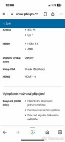 Prodám novou nerozbalenou LED HD TV Philips 32HFL2889S/12 - 14