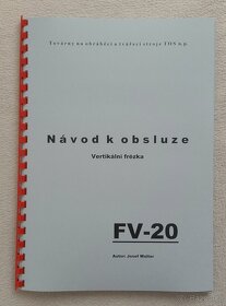 Návody kovo frézek FA-3, FN-20, FN-22, FN-32... - 14