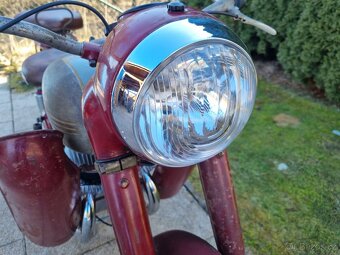 Jawa 350/18 pérák 1951 s TP v patině po rekonstrukci. - 14