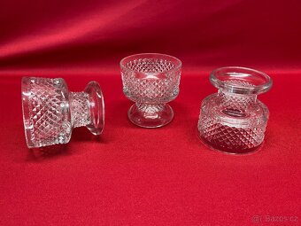 sklenice retro sklenice sada československé sklo pohár - 14