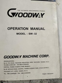 CNC Dlouhotočný automat Goodway SW 32 (7432) - 14