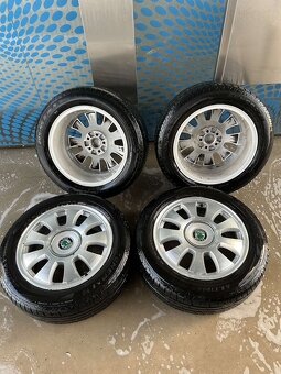 Alu Kola Škoda 5x100 R16 Ronal Metallica - 14