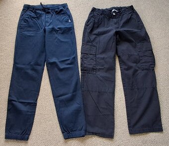 Chlapecké bavlněné,plátěné kalhoty Cargo 164/170 H&M - 14