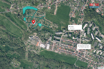 Prodej zahrady, 498 m², Děčín, Na Skluzu, Želenice. - 14
