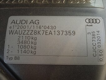 Audi A4 Avant B8, 2.0 TDI, 88kw, 2014, manuální převodovka - 14