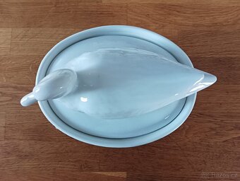 PORCELÁNOVÁ ZAPÉKACÍ TERINA KAČENKA FRANCIE - 14
