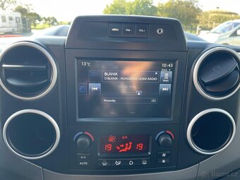 Peugeot Partner Tepee 1.6Hdi 73kw, velké rádio, po servise - 14
