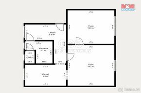 Prodej bytu 2+1, 60 m², Ostrov, ul. Hlavní třída - 14