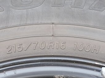 Letní kompletní kola Mitsubishi ASX 215/70/16 vzorek 6mm - 14