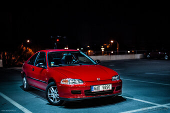 Honda Civic coupe 1.5 74 kW 1994, najeto 129575 km, nová STK - 14