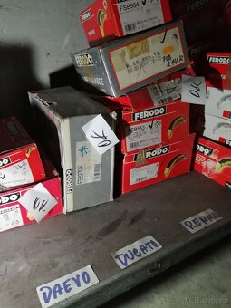 Brzdové obložení čelisti bubnovaí brda Ferodo - 14
