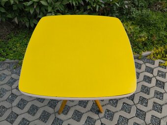 Retro stolek s umakartovou deskou - Brusel Expo 58 - 14