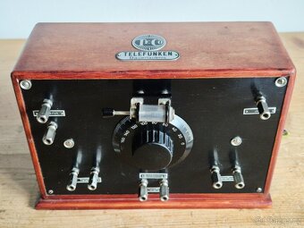 Starožitná rádio krystalka Telefunken TeCo, 1926 - 14