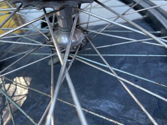 Rám kola pedály měnič kliky osa brzdy - 14