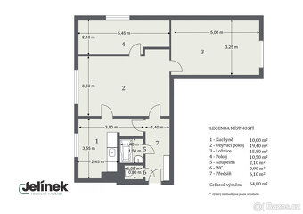 Prodej bytu 3+1, 64 m², Svitavy – ulice Olbrachtova - 14