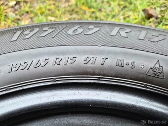 Kompletní zimní ocelová kola ŠKODA - 195/65 R15 - 5x100 - 14