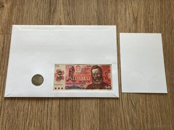 Numismatické mincovní dopisy Československo Slovensko mince - 14