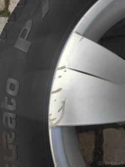 Prodám orig alu 17 Škoda Superb 3 5x112 ET 41 letní pneu - 14
