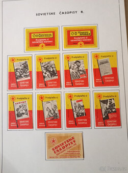 Historické zápalkové nálepky ze Slovenska 1945-58 - 14