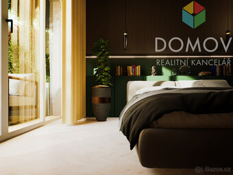 Jedinečný byt se zelenou zahradou, dvěma terasami, zděným sk - 14