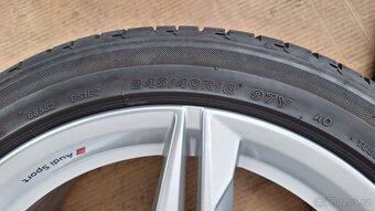 Alu kola Audi 18" 5x112 8J ET40 245/40 R18 6,5mm A4B9 - 14